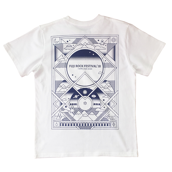 [FUJI ROCK’ 18 T SHIRT] Designed by Asuka Watanabe