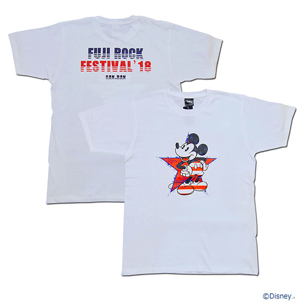 Fuji Rock × GAN-BAN/ Mickey Tee