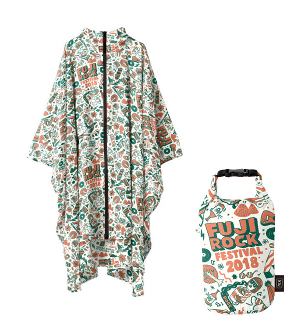 FUJI ROCK FEST '18×KiU Collaboration Poncho